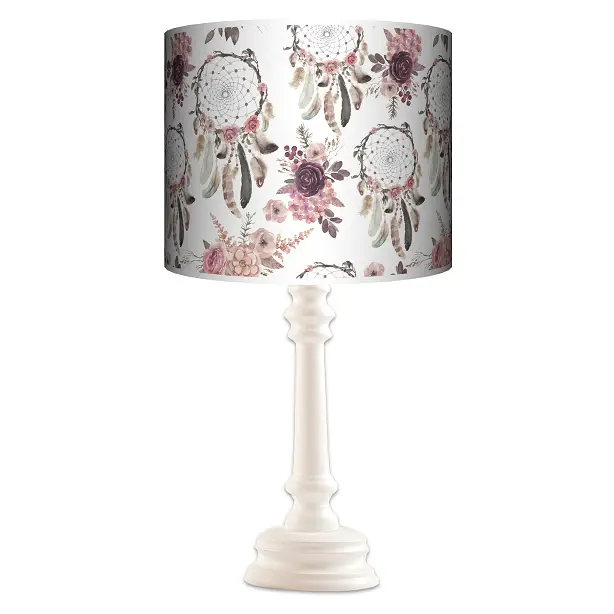 Lampa stojąca QUEEN łapacze snów - kolor podstawy do wyboru FL - czarny