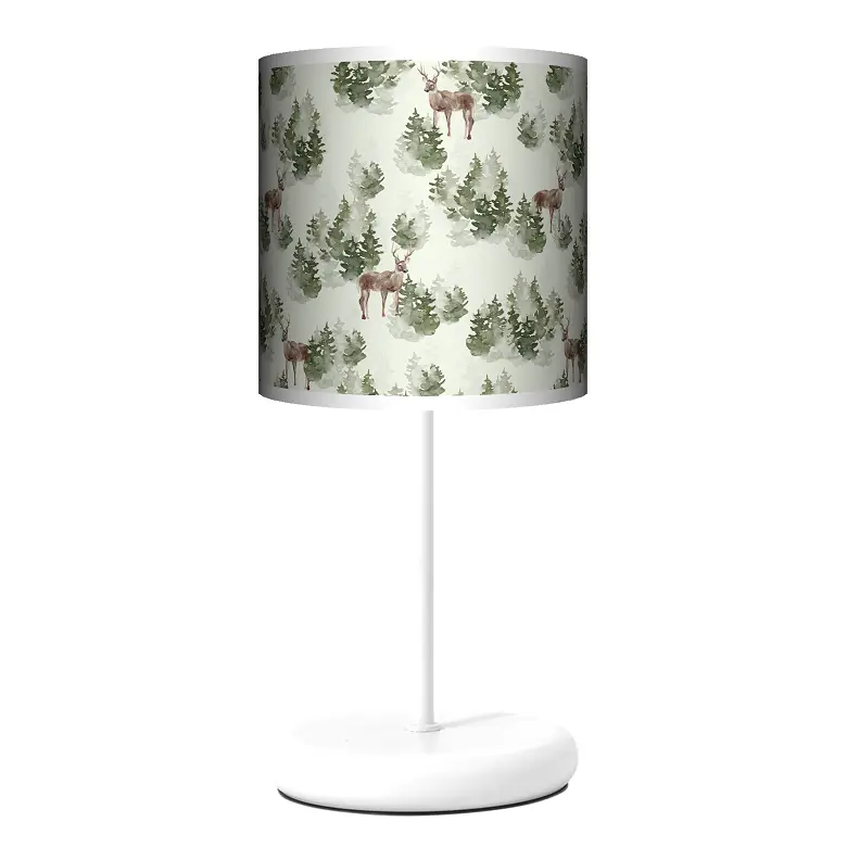 Lampa stojąca EKO Pine wood2 - kolor podstawy do wyboru FL