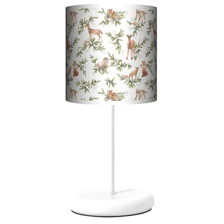 Lampa stojąca EKO Forest Animals biel - kolor podstawy do wyboru FL