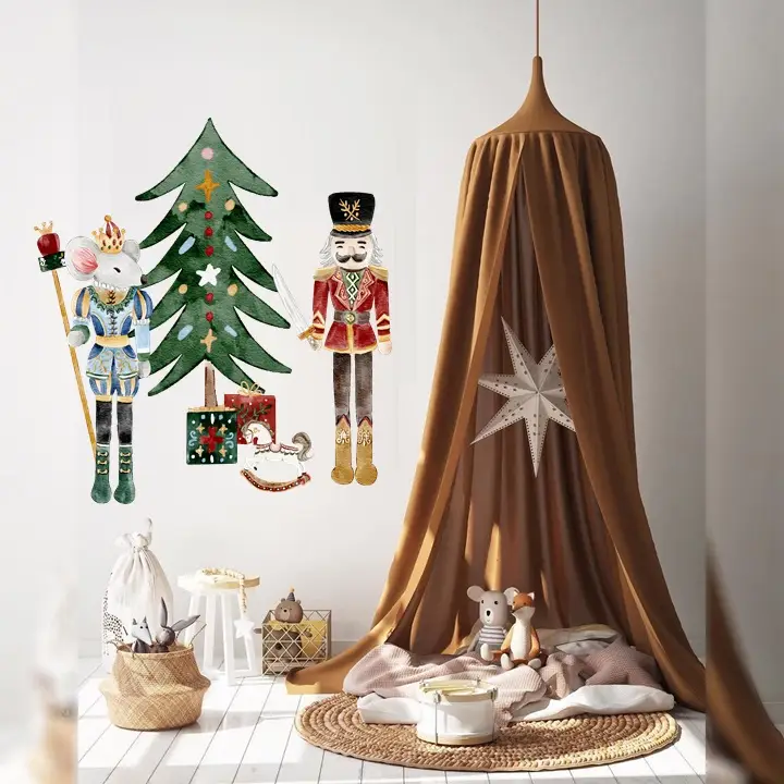 Naklejki ścienne Nutcracker 100x100 cm