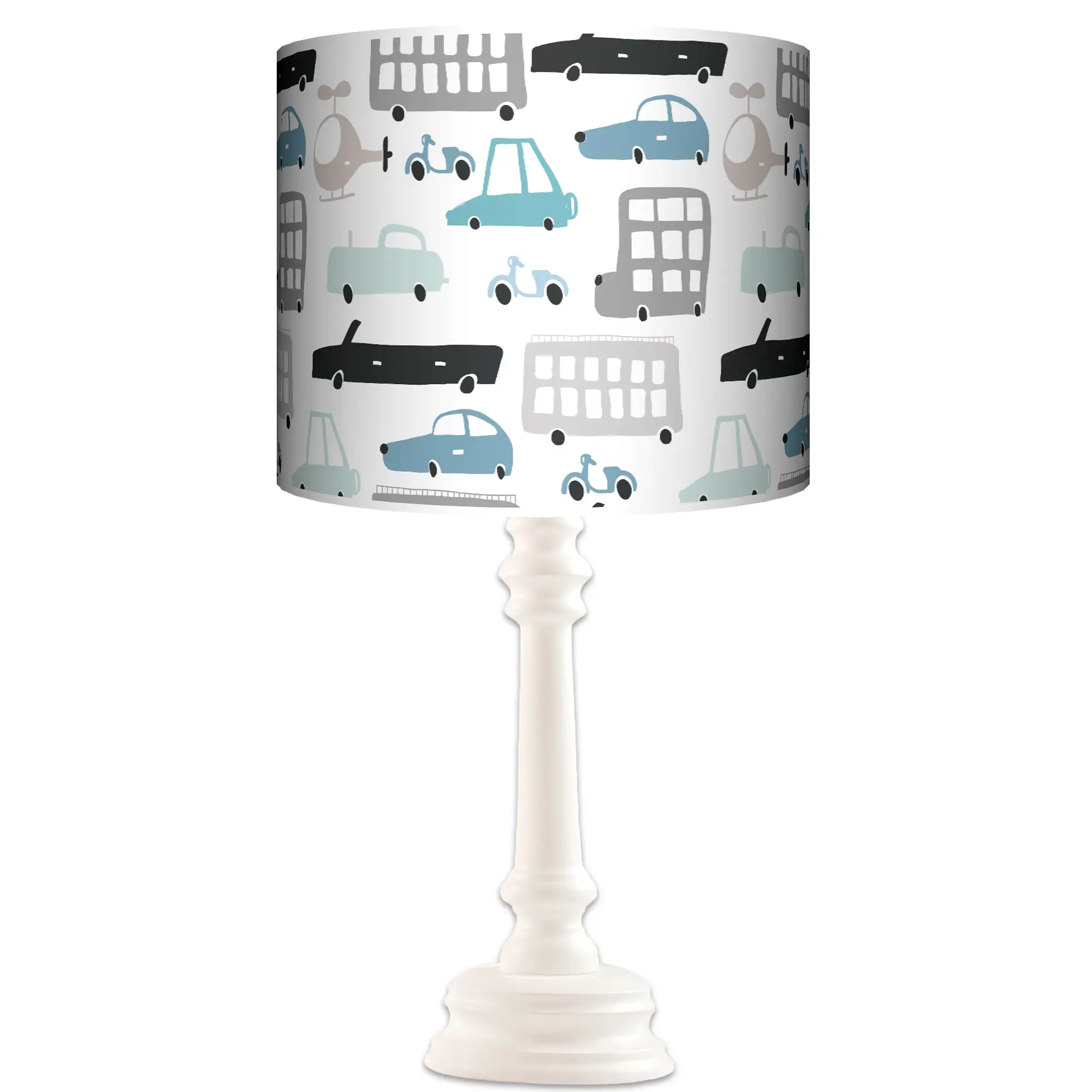Lampa stojąca QUEEN Scandi cars - kolor podstawy do wyboru FL