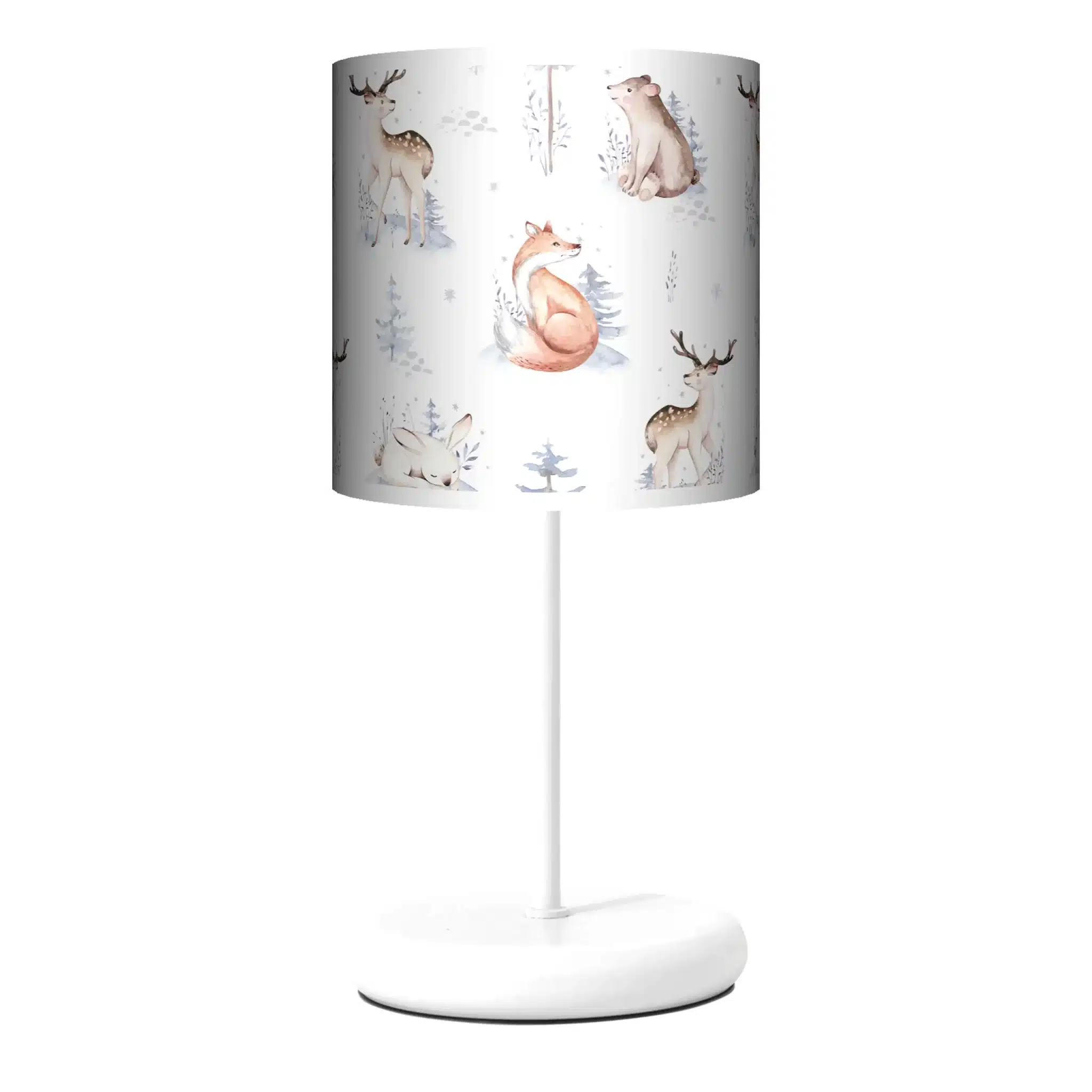 Lampa stojąca EKO Cosy Winter 1 - kolor podstawy biały FL