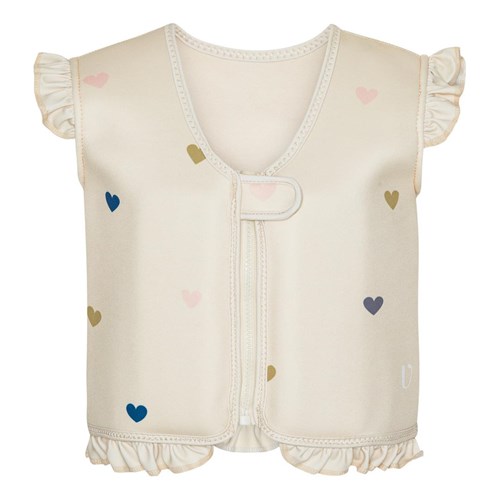 Kamizelka do pływania Neo Frill Milk Hearts AG - 6-8 Lat