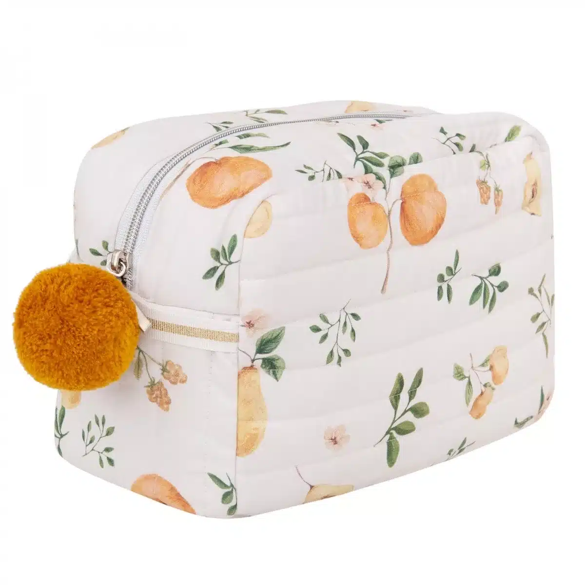 Pikowana kosmetyczka owoce SM