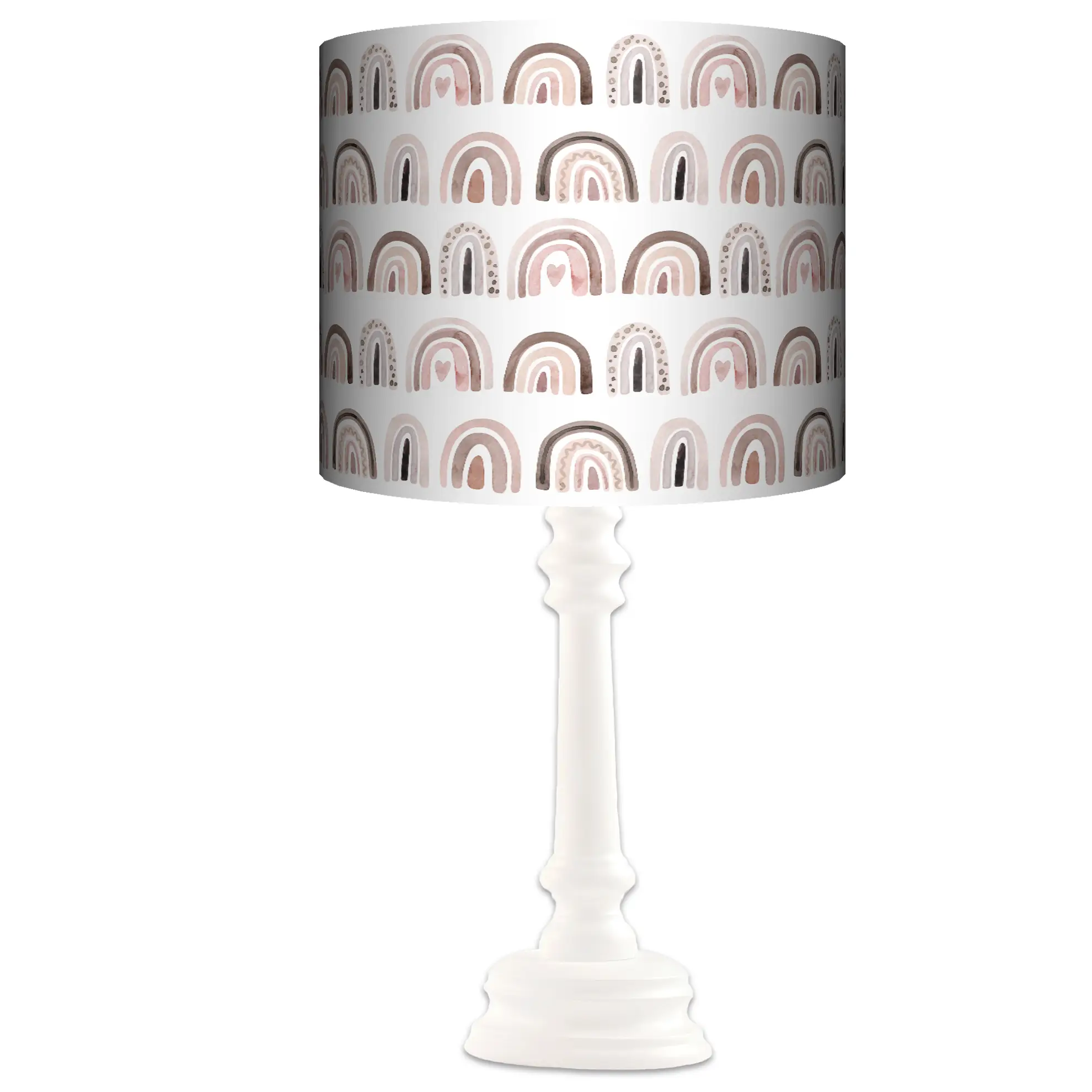 Lampa stojąca QUEEN Rainbow - kolor podstawy do wyboru FL - szary