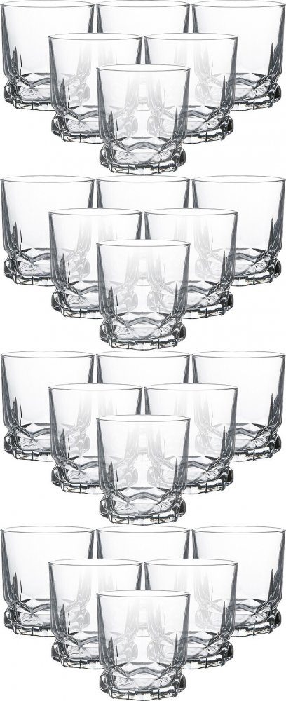 4x Szklanki Altom Design Ibiza, 310ml, szkło, komplet 6 sztuk, przezroczysty