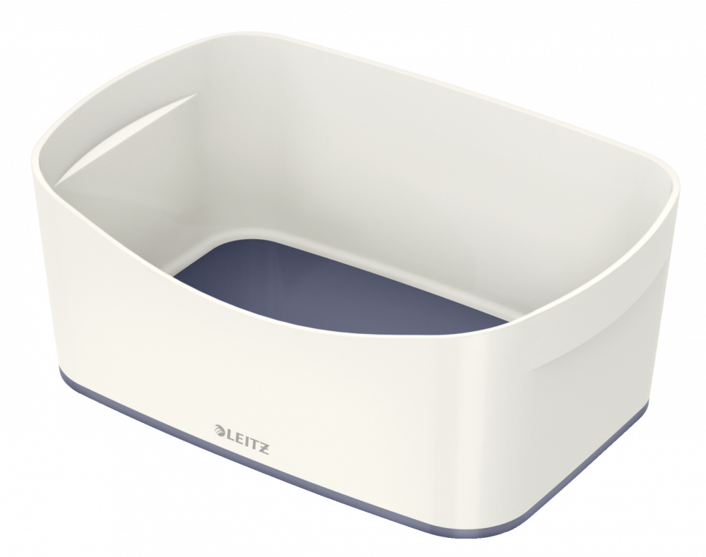 Pojemnik bez pokrywki Leitz MyBox Wow, 246x160x98mm, biało-szary