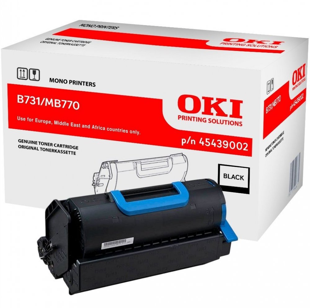 Toner Oki (45439002), 36000 stron, black (czarny)