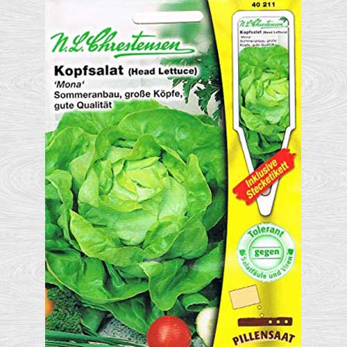 1 pac, Salată verde Mona - Semințe: Mod de ambalare: 1 pac