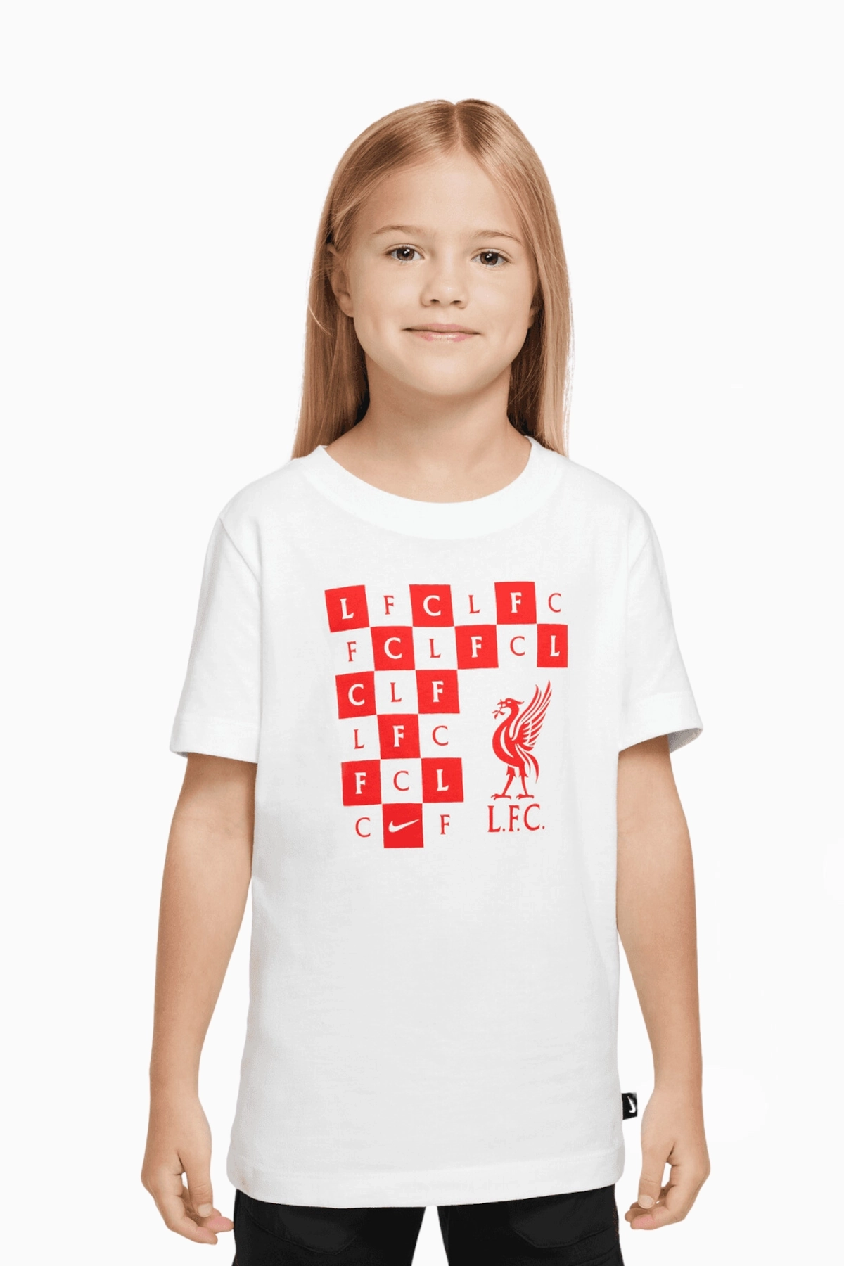 Koszulka Nike Liverpool FC 24/25 Checkered Junior - Biały