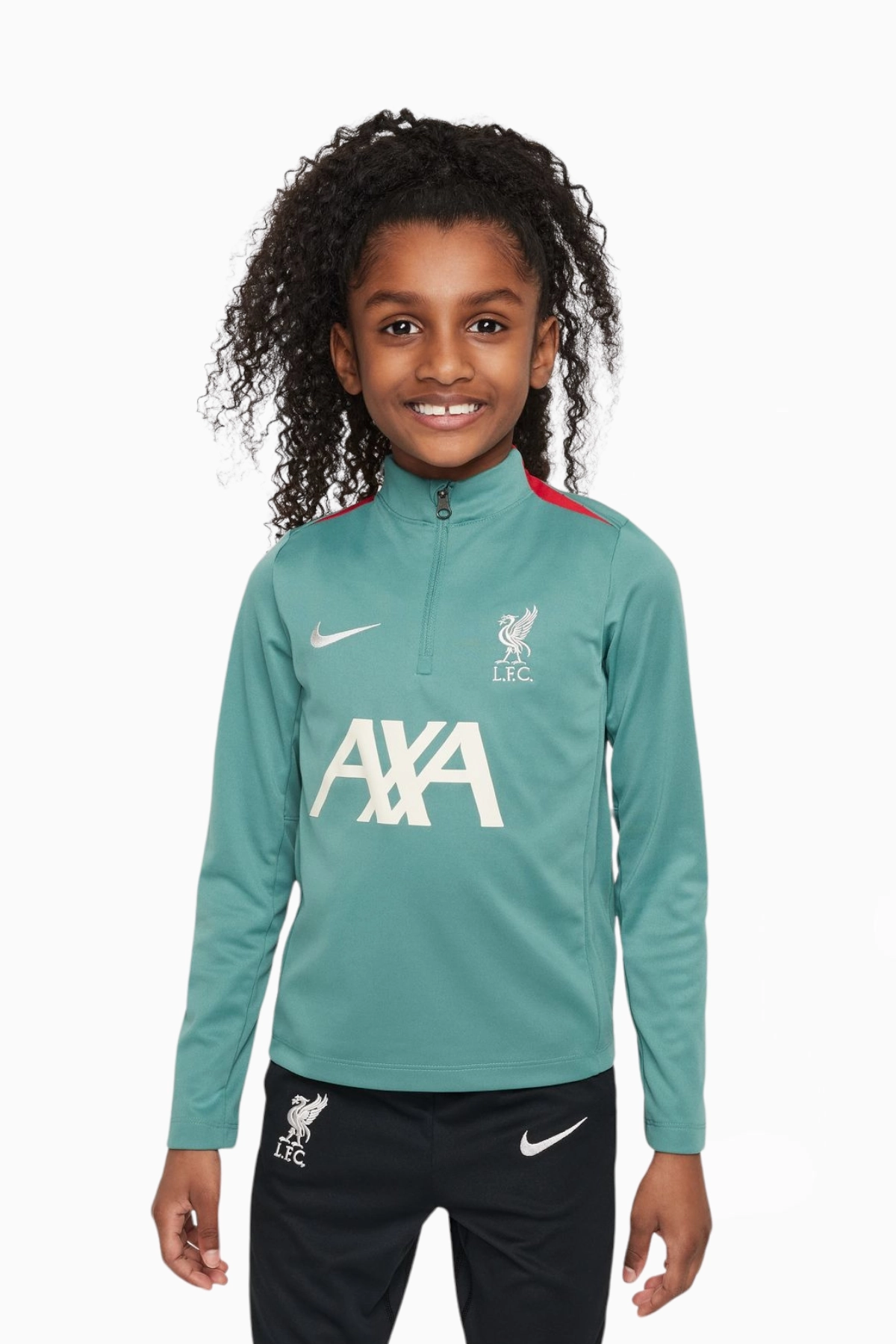 Bluza Nike Liverpool FC 24/25 Academy Pro Małe dzieci - Zielony