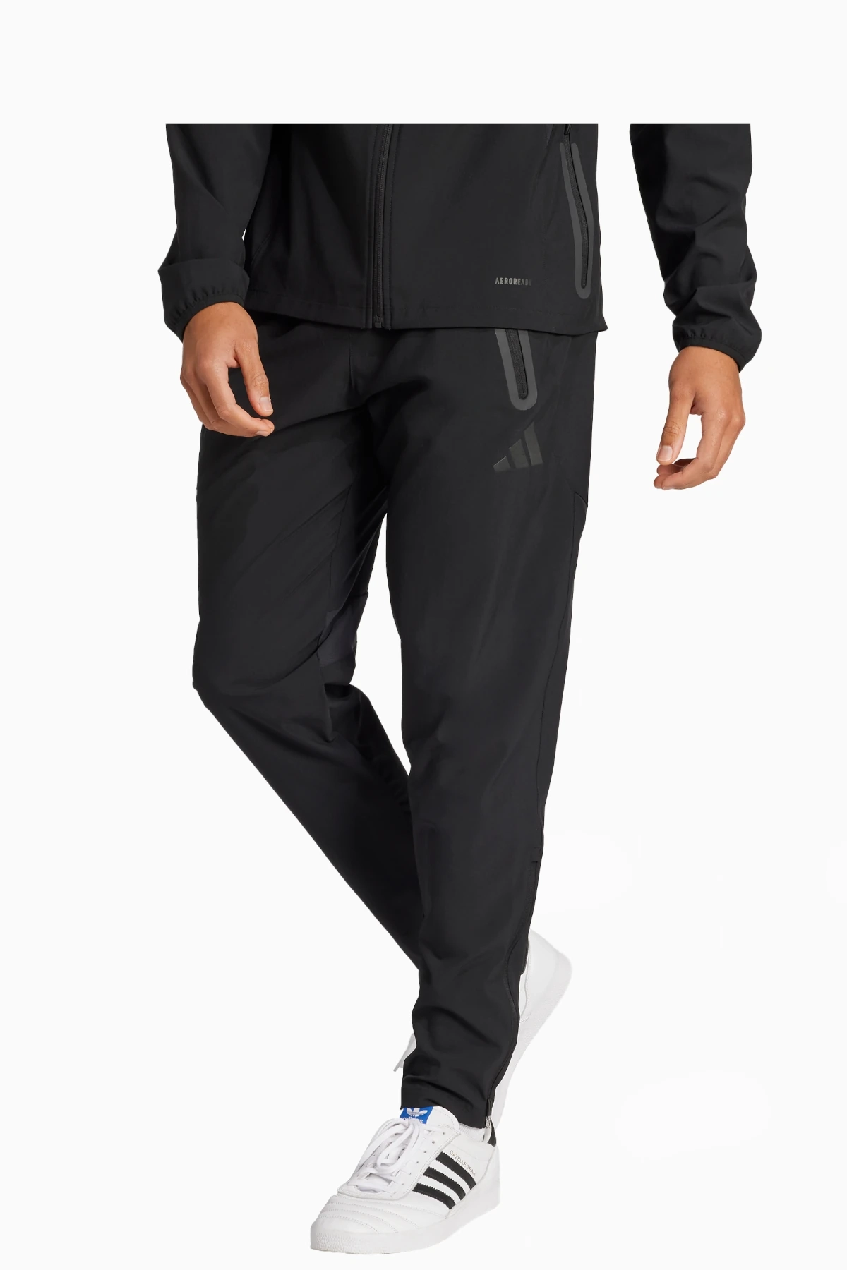 Spodnie adidas Tiro 25 Pro Vis Tech Travel - Czarny