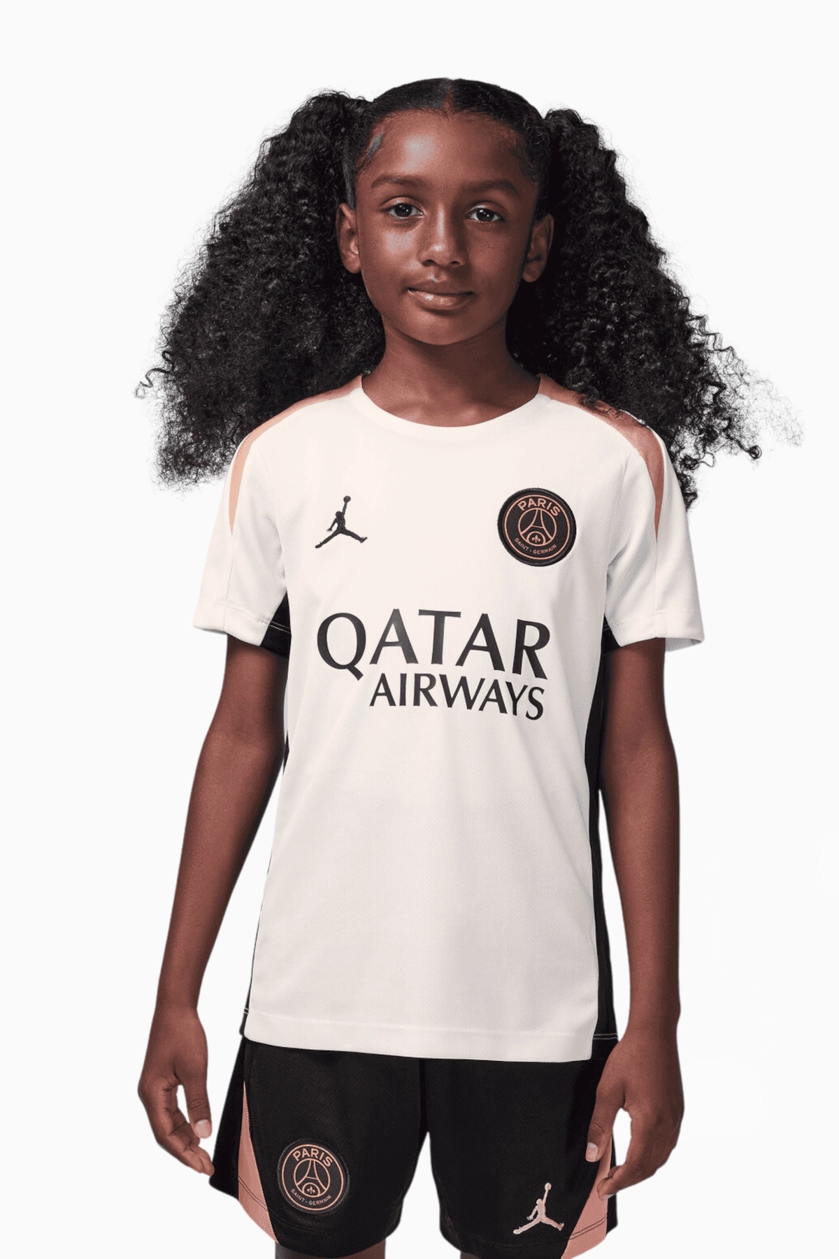 Koszulka Nike PSG x Jordan 24/25 Strike Junior - Beżowy