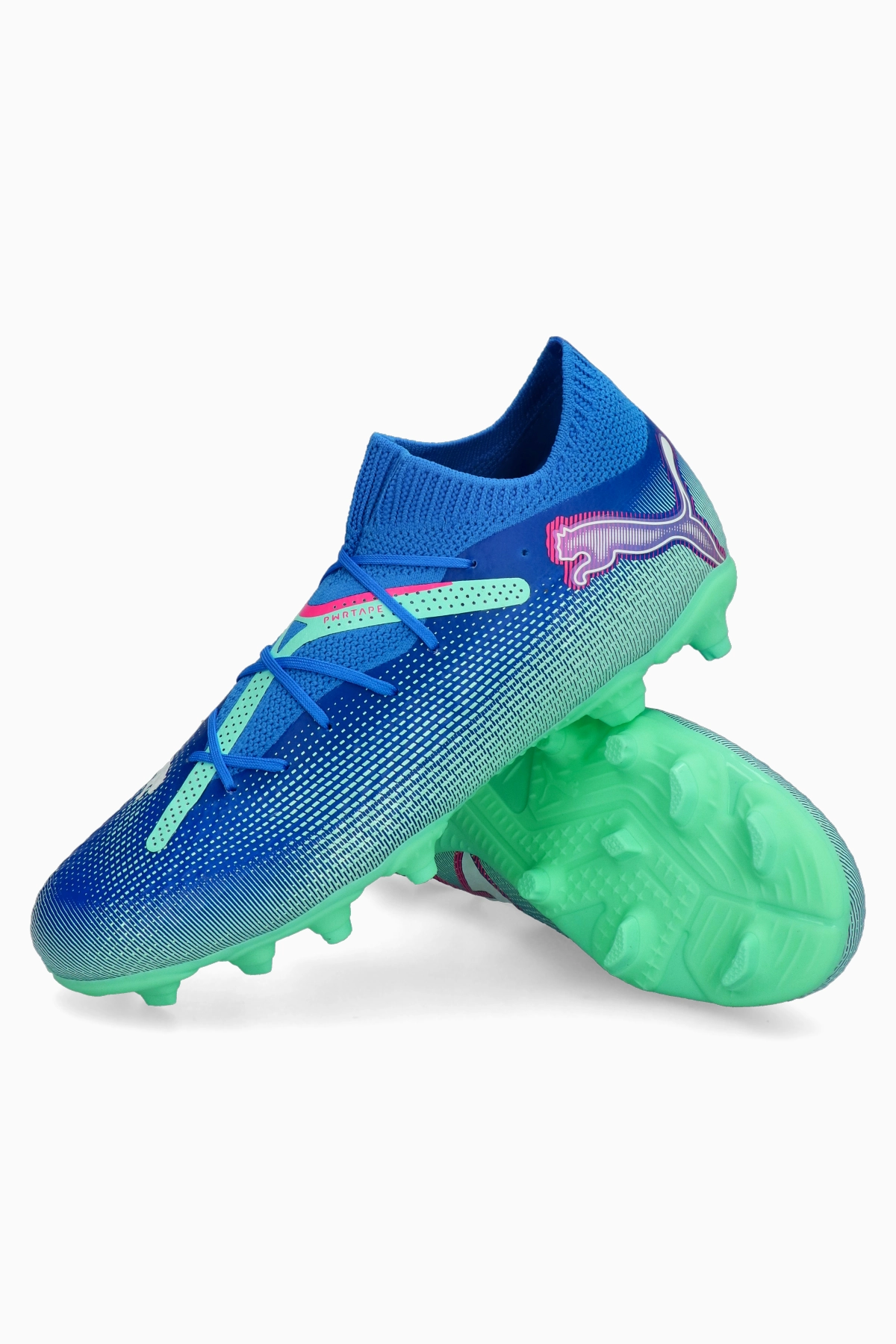 Korki Puma Future 7 Pro FG/AG Junior - Niebieski