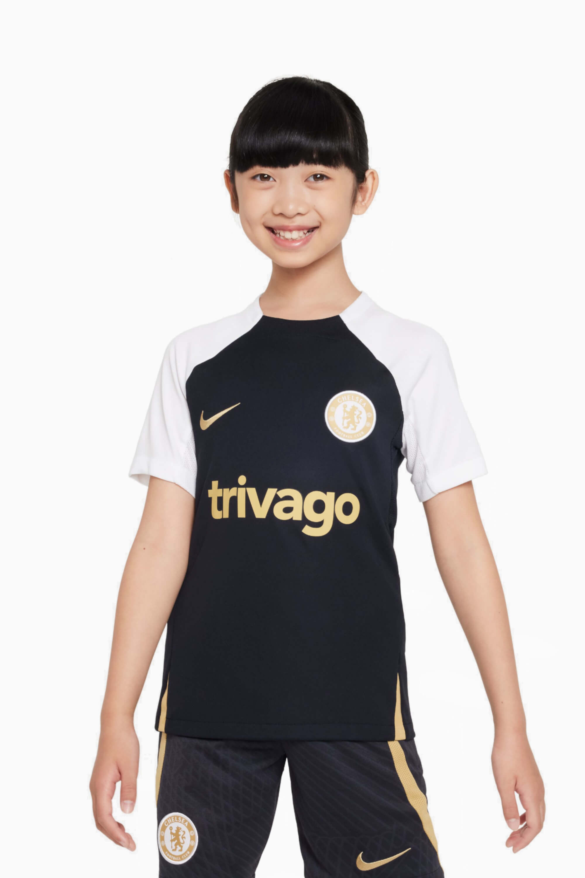 Koszulka Nike Chelsea FC 23/24 Strike Junior - Czarny