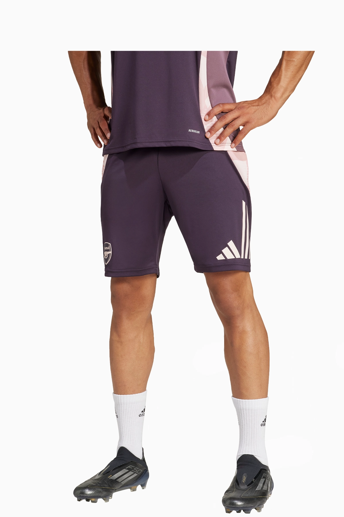 Spodenki adidas Arsenal FC 24/25 Training - Fioletowy
