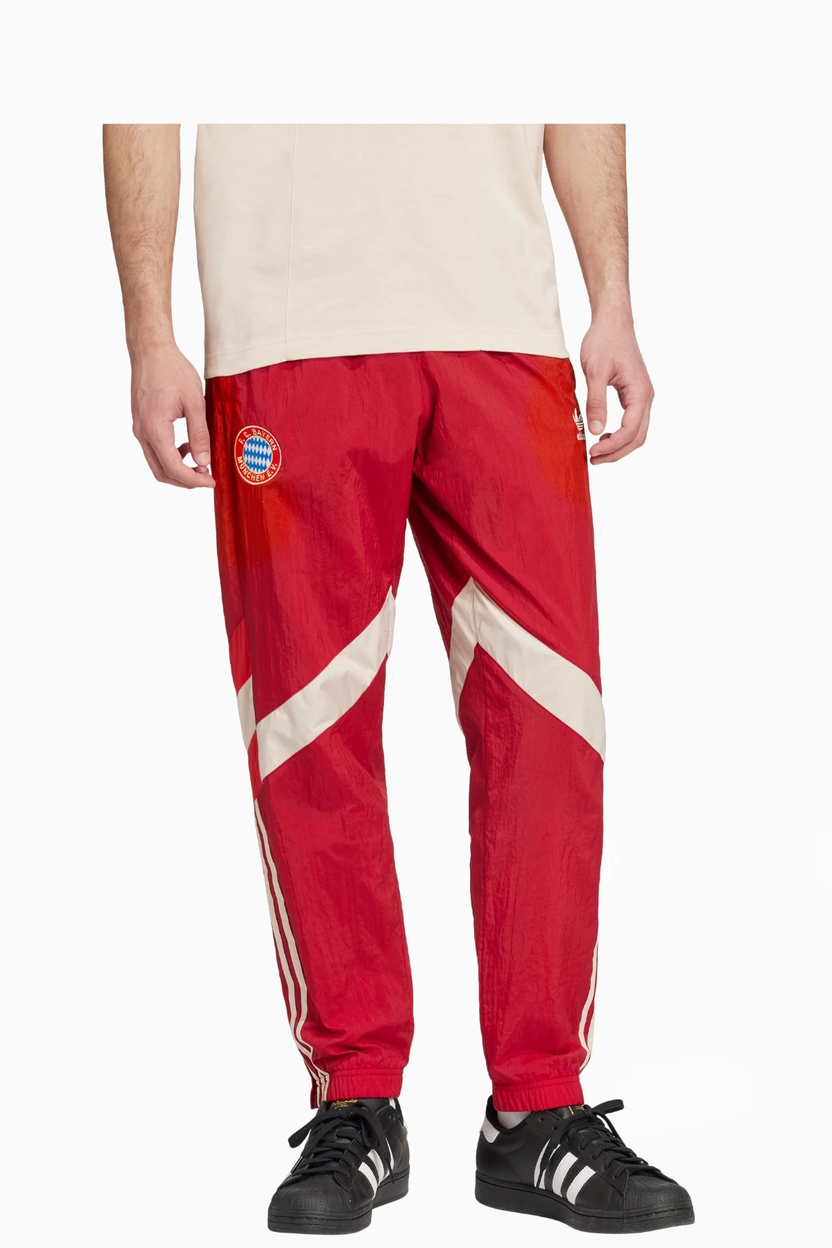 Spodnie adidas FC Bayern 24/25 Originals - Czerwony