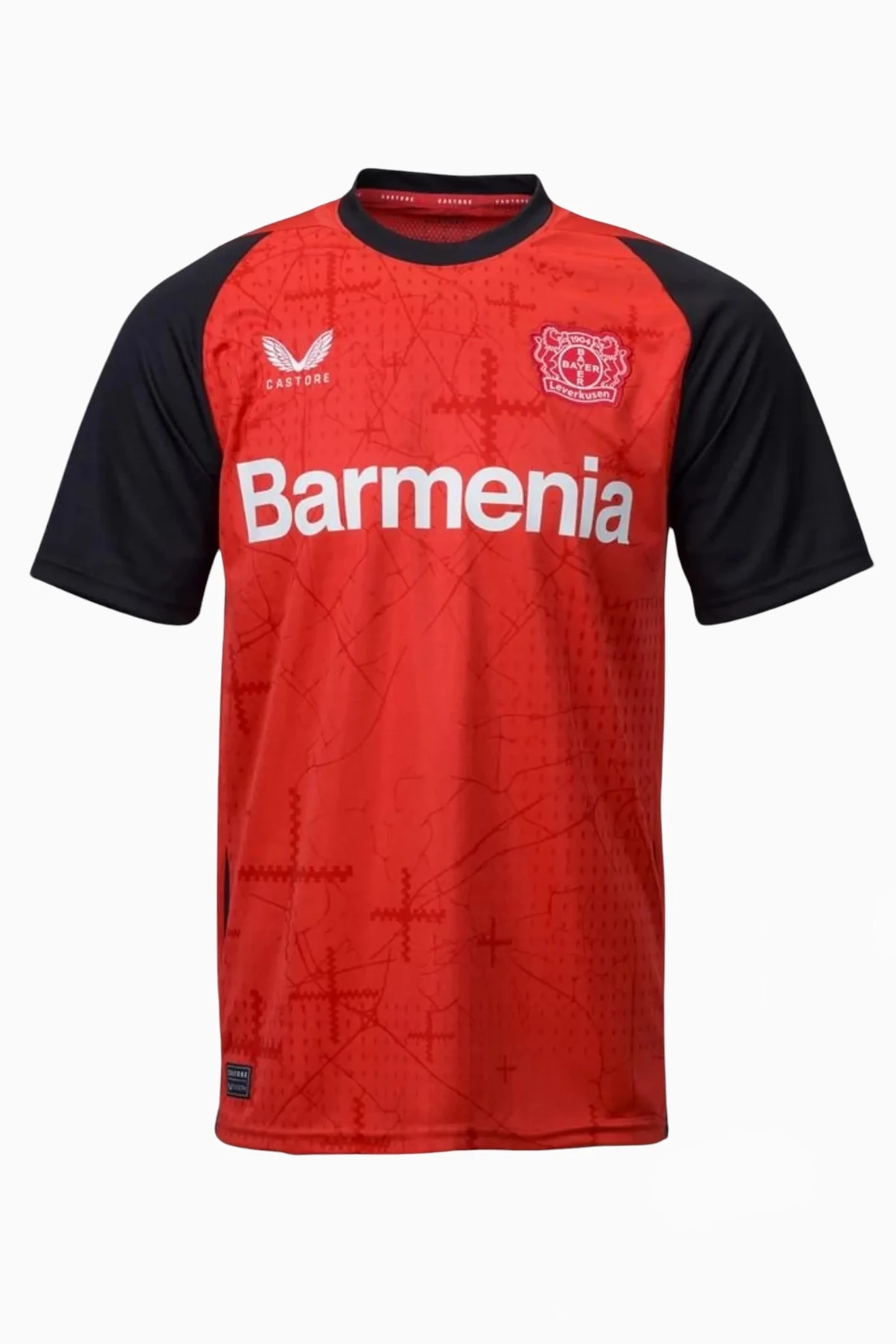 Koszulka Castore Bayer 04 Leverkusen 24/25 Domowa - Czerwony