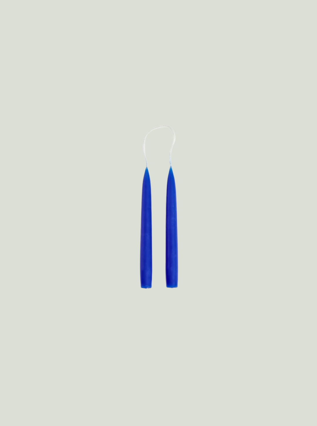 Świece Fukai Candles Optic Blue OYOY Small - Zestaw 2 sztuk