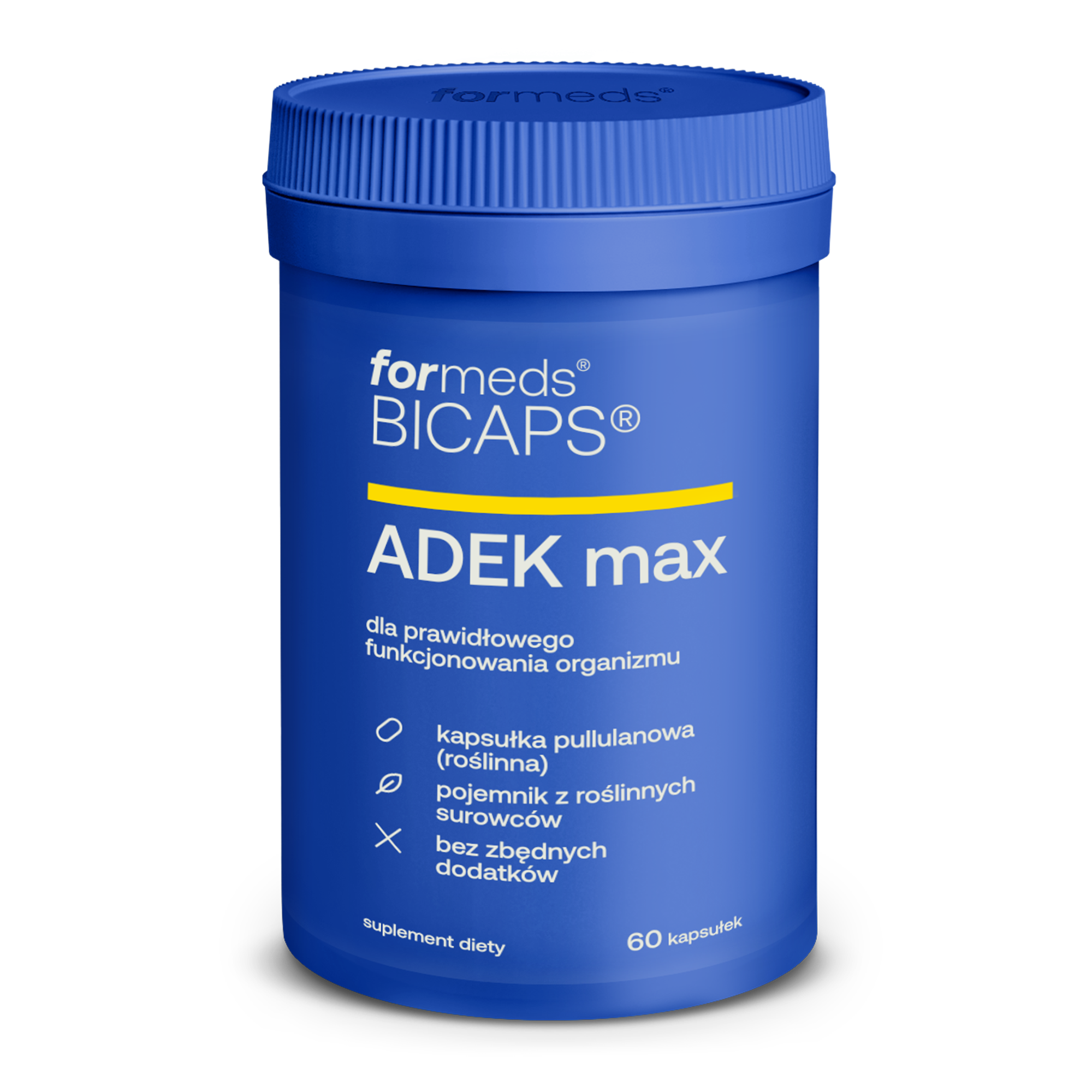 Bicaps ADEK MAX 60kaps. Formeds