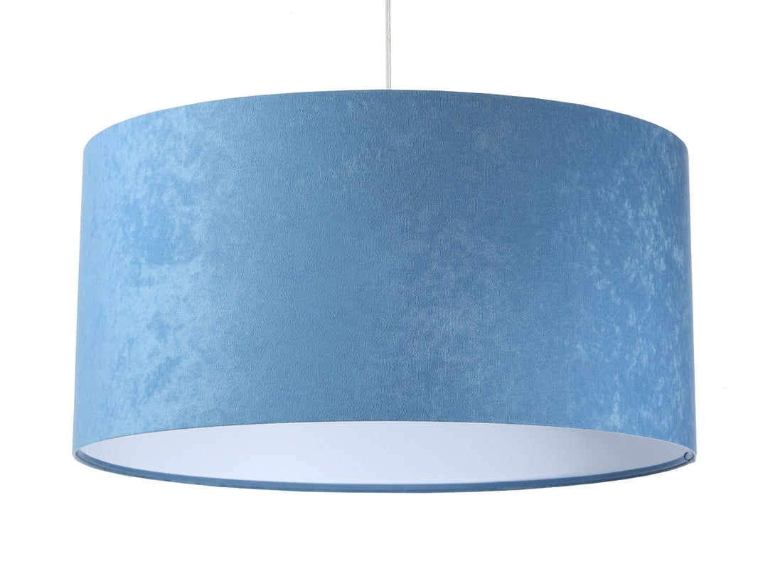 Lampa wisząca HOME 50 błękitna/biała