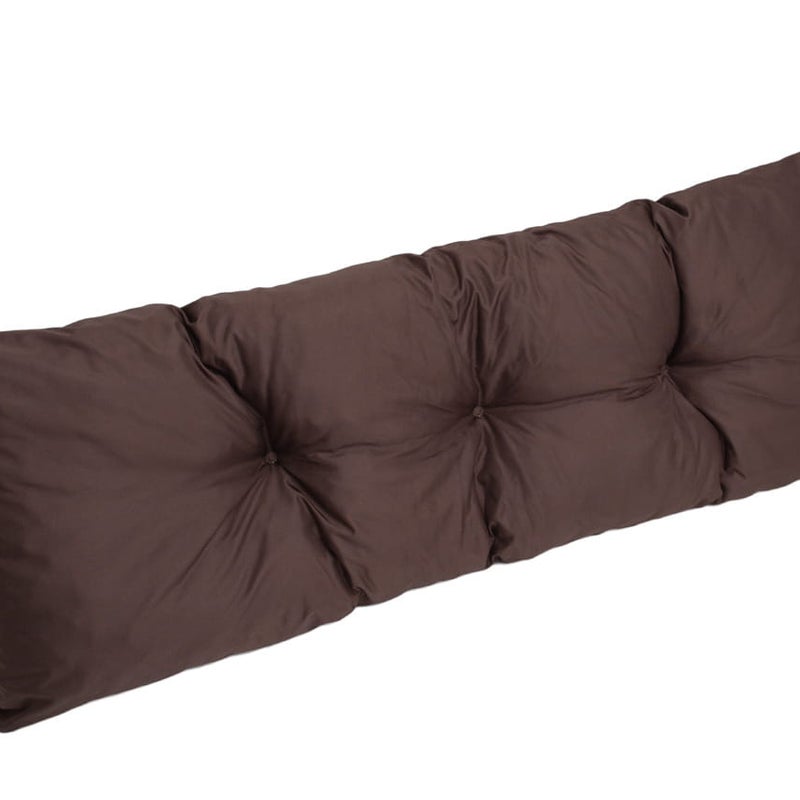 Poduszk na paltę 120x40cm Brązowa poduszka na półpaletę poduszka na siedzisko poduszka ogrdowa