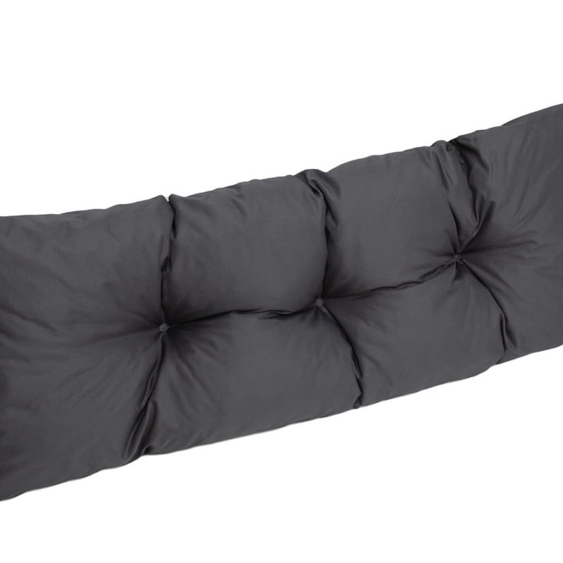 Poduszk na paltę 120x40cm Antracytowa poduszka na półpaletę poduszka na siedzisko poduszka ogrdowa