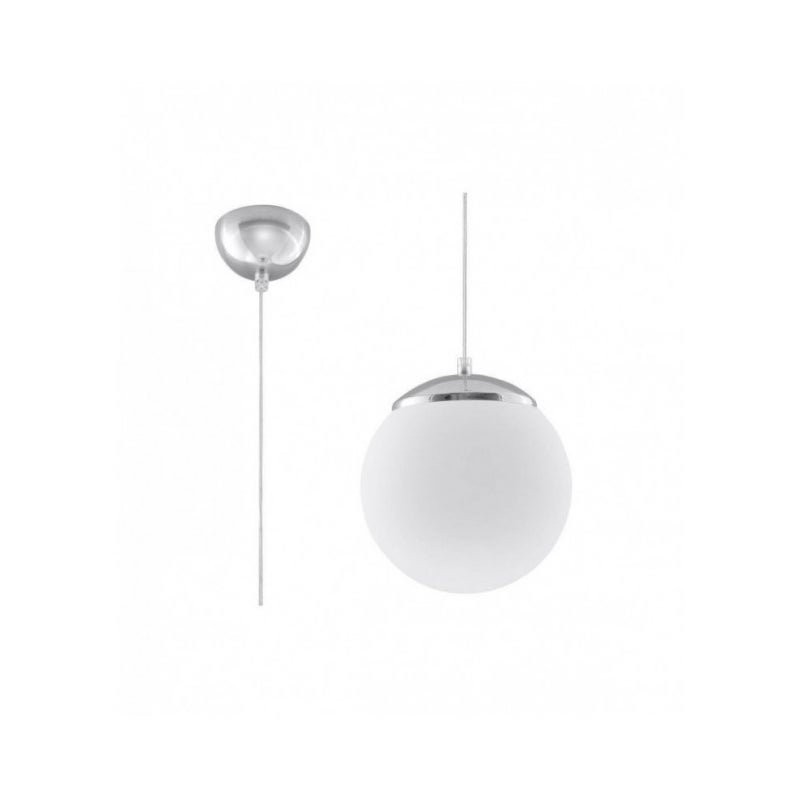 Lampa wisząca UGO 20, minimalistyczna - 20x20x110cm Sollux