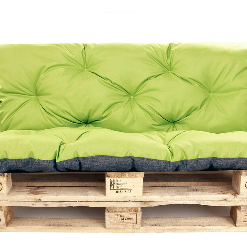 Poduszka na palety 120x50 Siedzisko/Oparcie 120x40cm poduszka na palety Limonka Poduszka na meble z palet poduszka ne moble ogrdowe