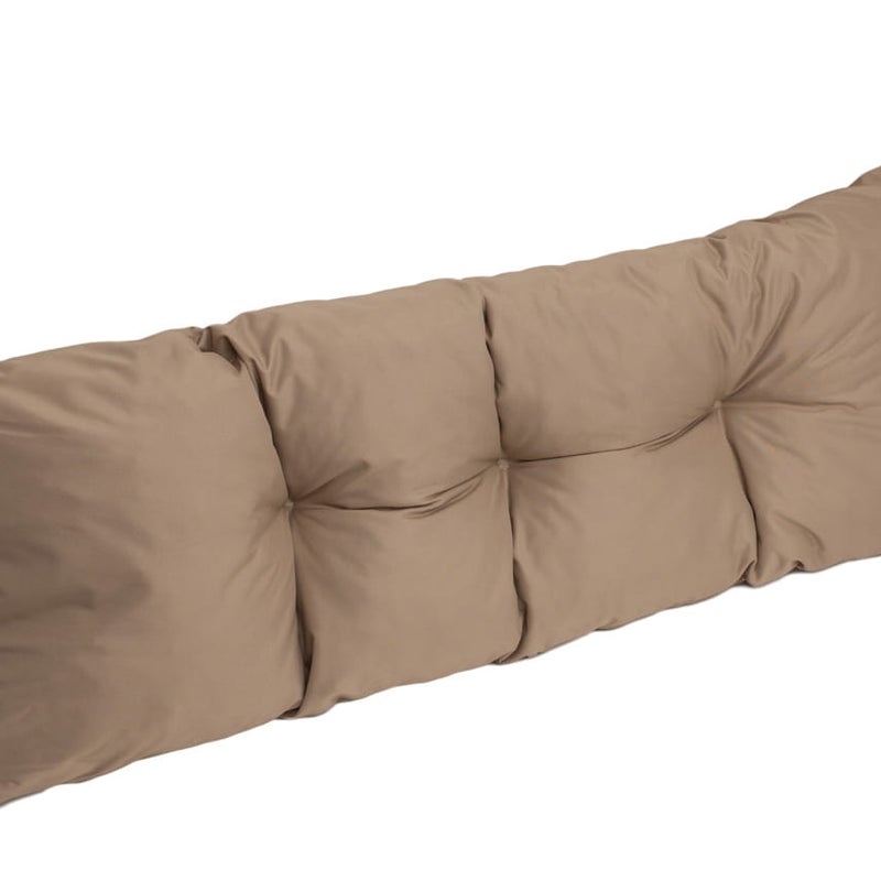 Poduszk na paltę 120x40cm Beżowa poduszka na półpaletę poduszka na siedzisko poduszka ogrdowa