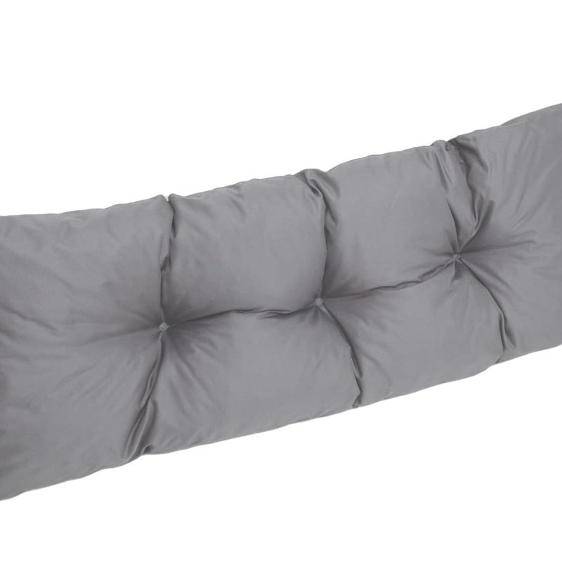 Poduszk na paltę 120x40cm Szara poduszka na półpaletę poduszka na siedzisko poduszka ogrdowa