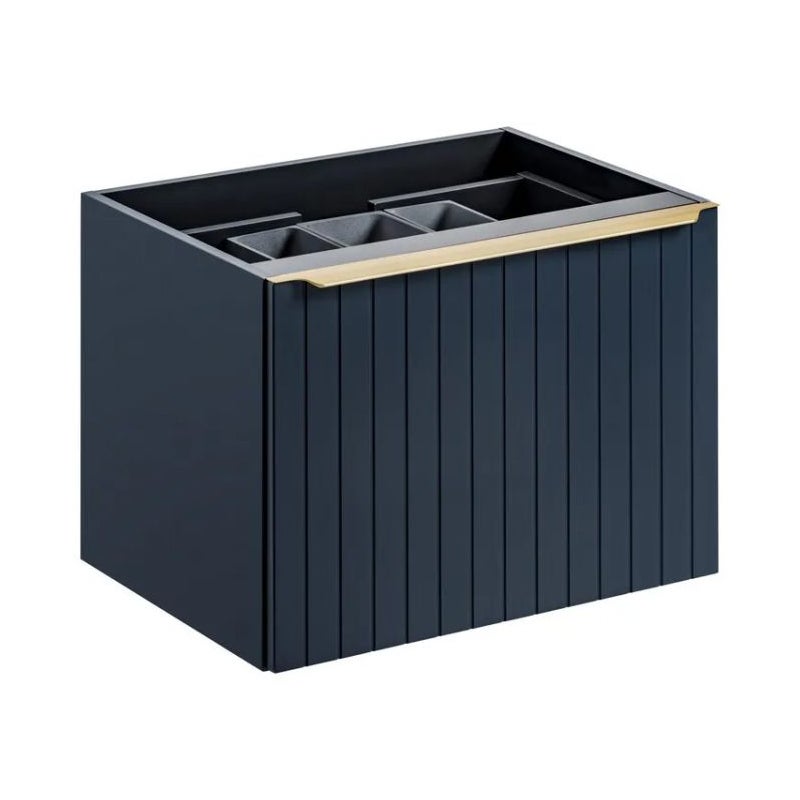 Szafka pod umywalkę SANTA FE DEEP BLUE 80 cm niebieska indigo