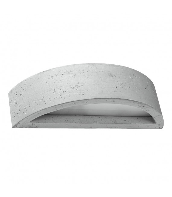 Kinkiet ATENA beton, nowoczesny - 40x14.5x10cm Sollux