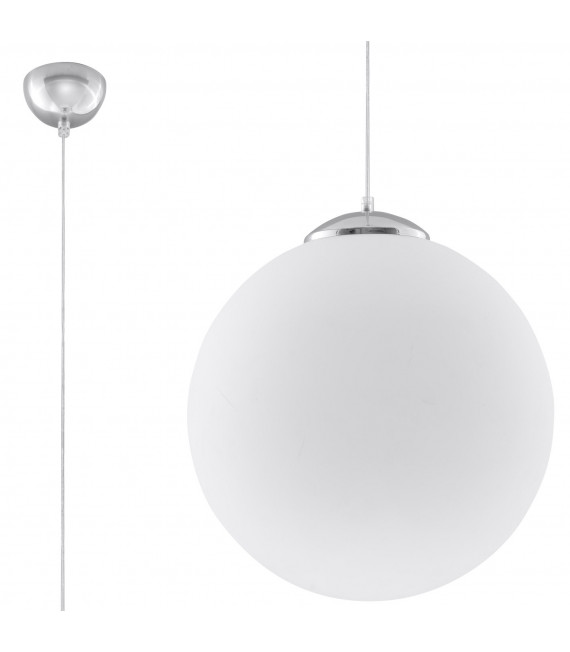 Lampa wisząca UGO 30, minimalistyczna - 30x30x120cm Sollux