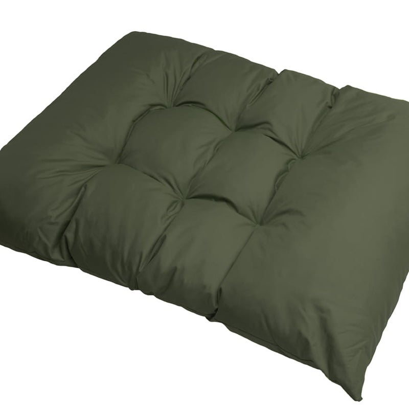 Poduszk na paltę 120x80cm Zielona poduszka na półpaletę poduszka na siedzisko poduszka ogrdowa