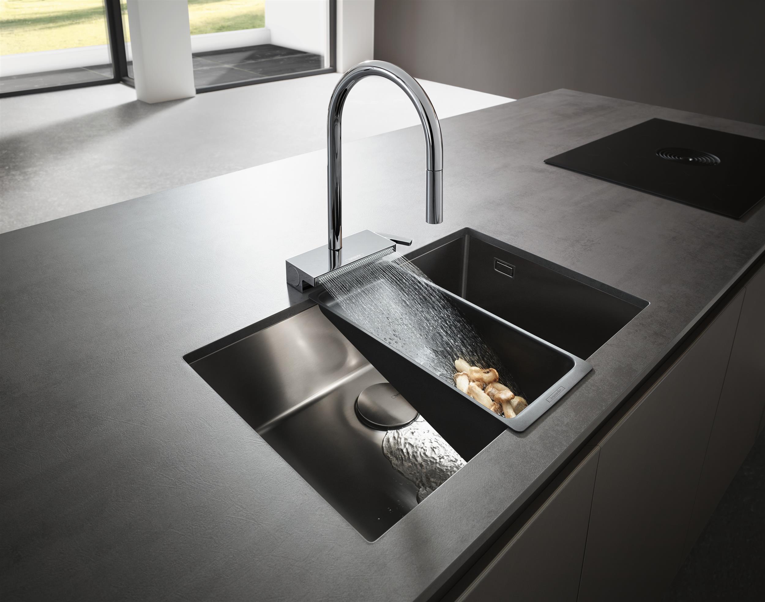 Hansgrohe wkład ociekowy czarny mat 40963000 - Wysyłka w 24h