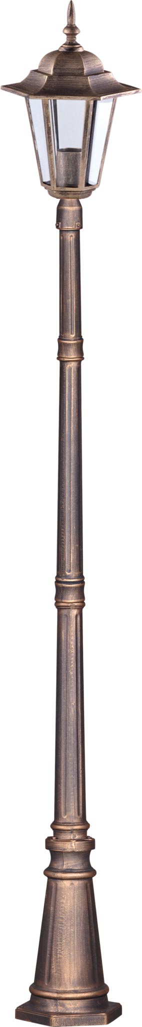 Kaja Standard lampa stojąca zewnętrzna 1x60W czarny/złoty K-7064A/1CZARNY/ZŁOTY