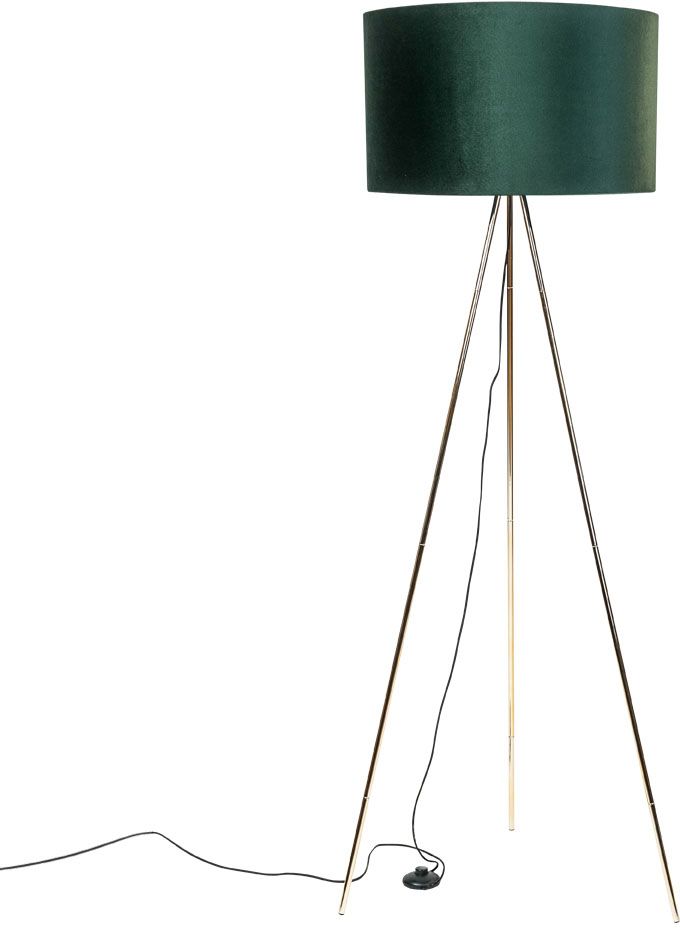 Zuma Line Inga lampa stojąca 1x40W zielona H06-GD-GR