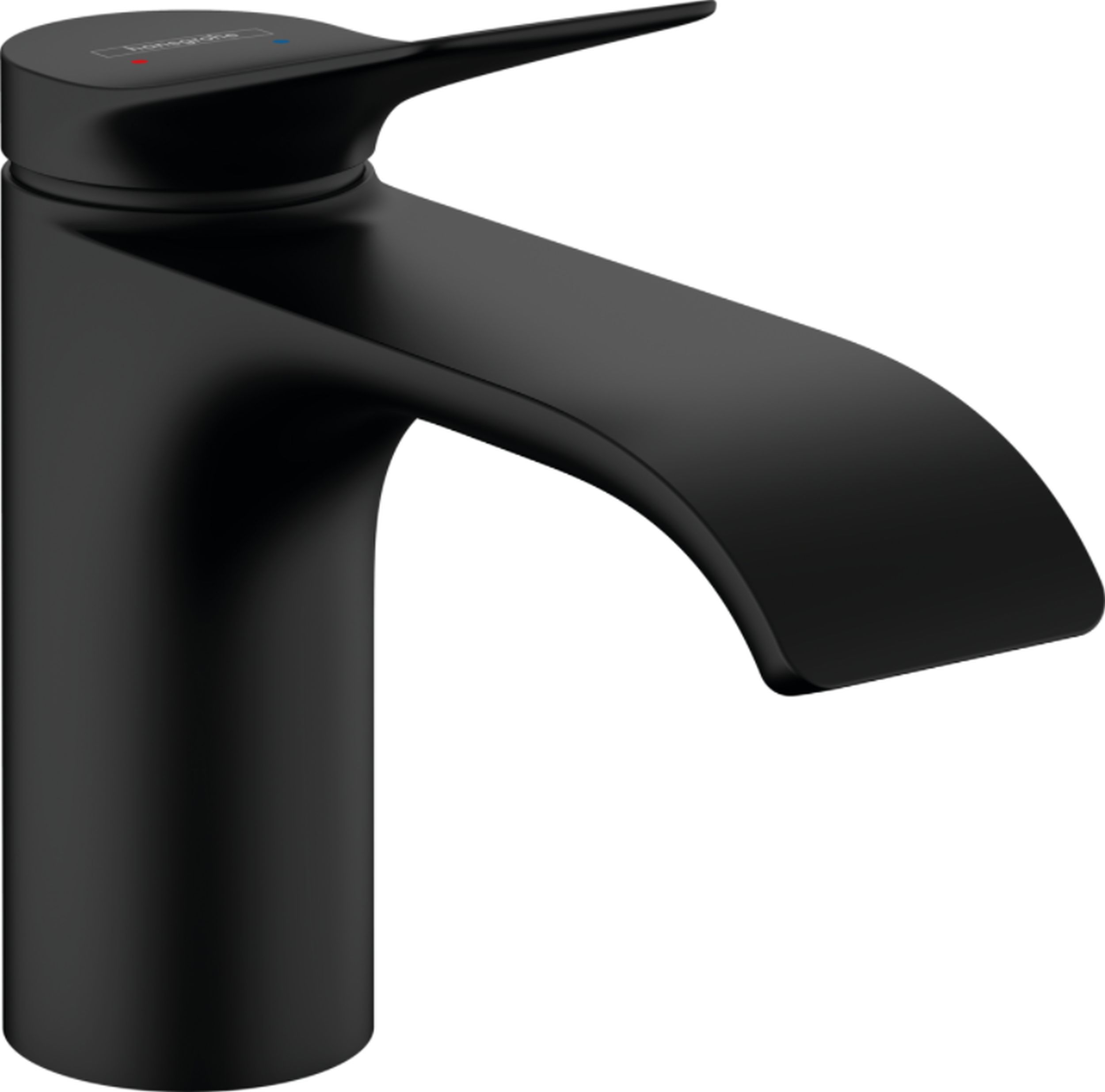 Hansgrohe Vivenis bateria umywalkowa stojąca EcoSmart czarny mat 75012670