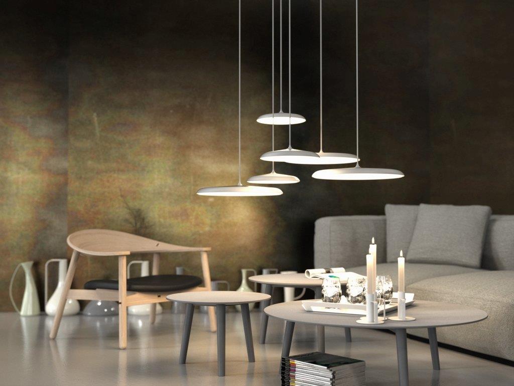 Nordlux Artist lampa wisząca 1x24 W szary/popielaty 83093010