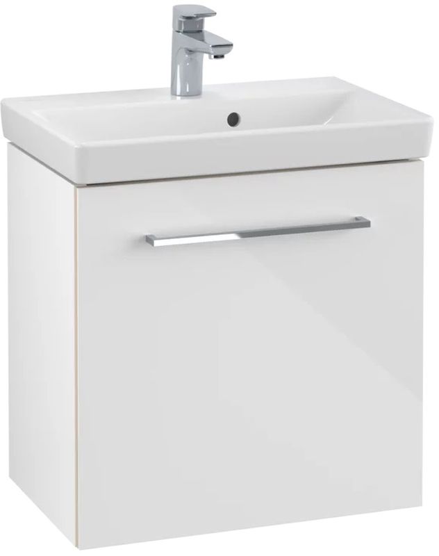 Villeroy & Boch Avento szafka 53 cm podumywalkowa wisząca prawa Crystal White A88801B4