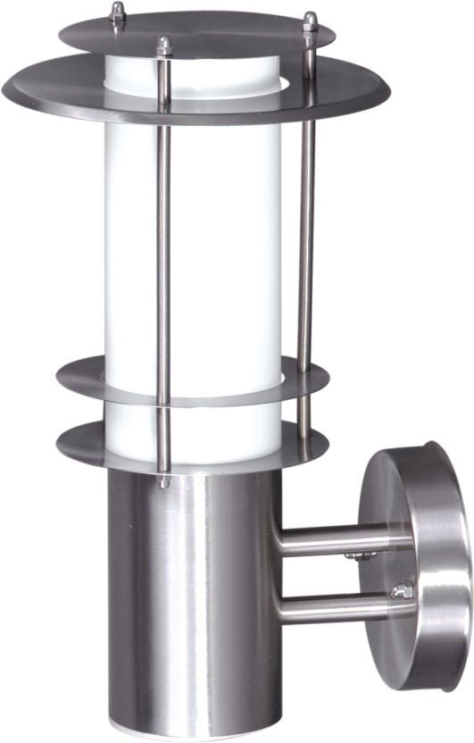 Kaja Tares kinkiet zewnętrzny 1x40W chrom/biały K-LP238A