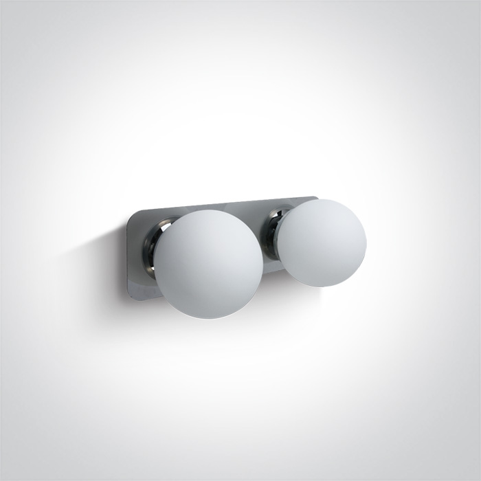One Light Plesio kinkiet 2x28 W chrom 60107B/C - Wysyłka w 24h