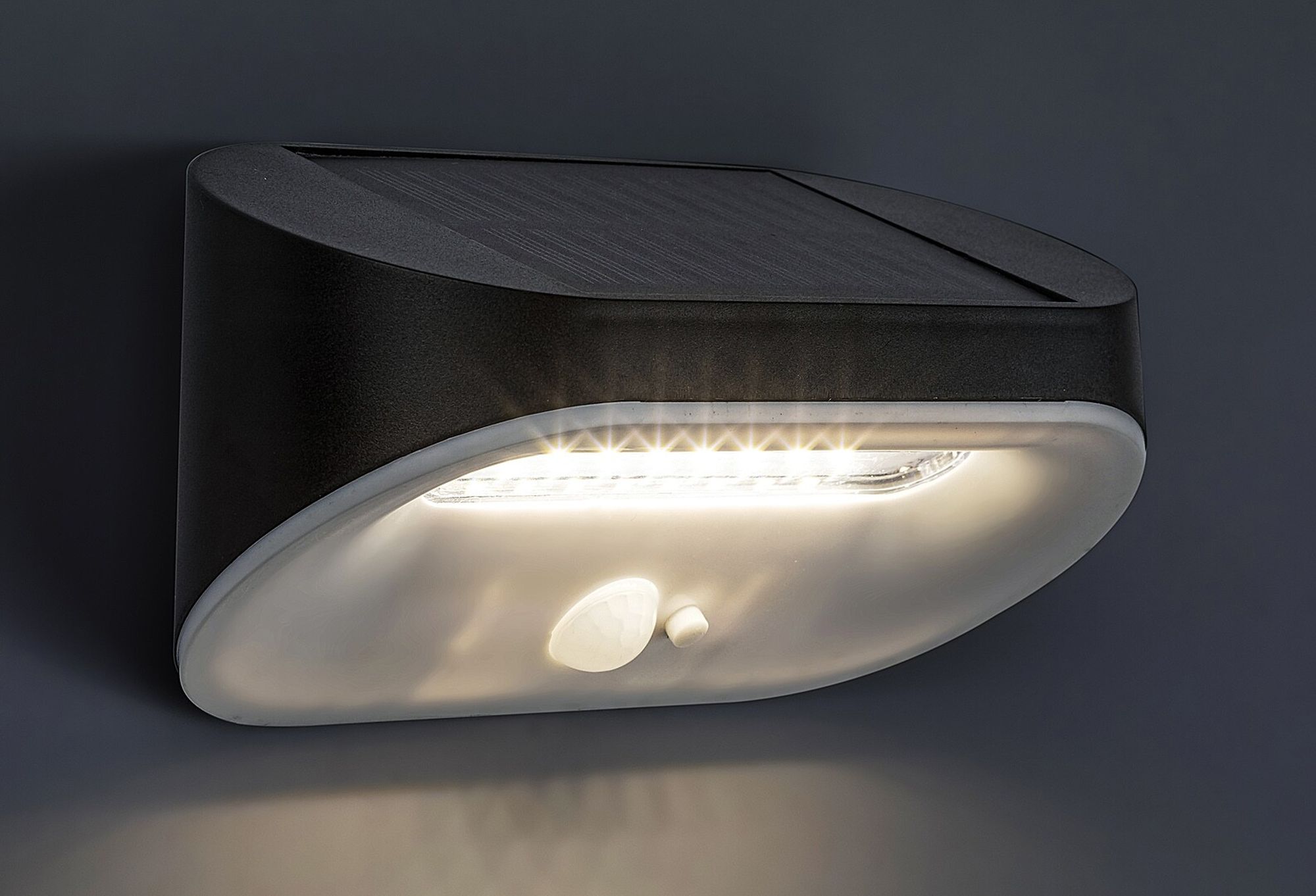Rabalux Brezno kinkiet solarny 1x3,2 W biały 77006