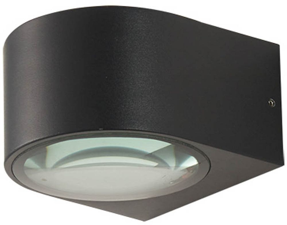 Italux Pesaro 4K kinkiet zewnętrzny 2x10 W czarny OWL-8082-4K