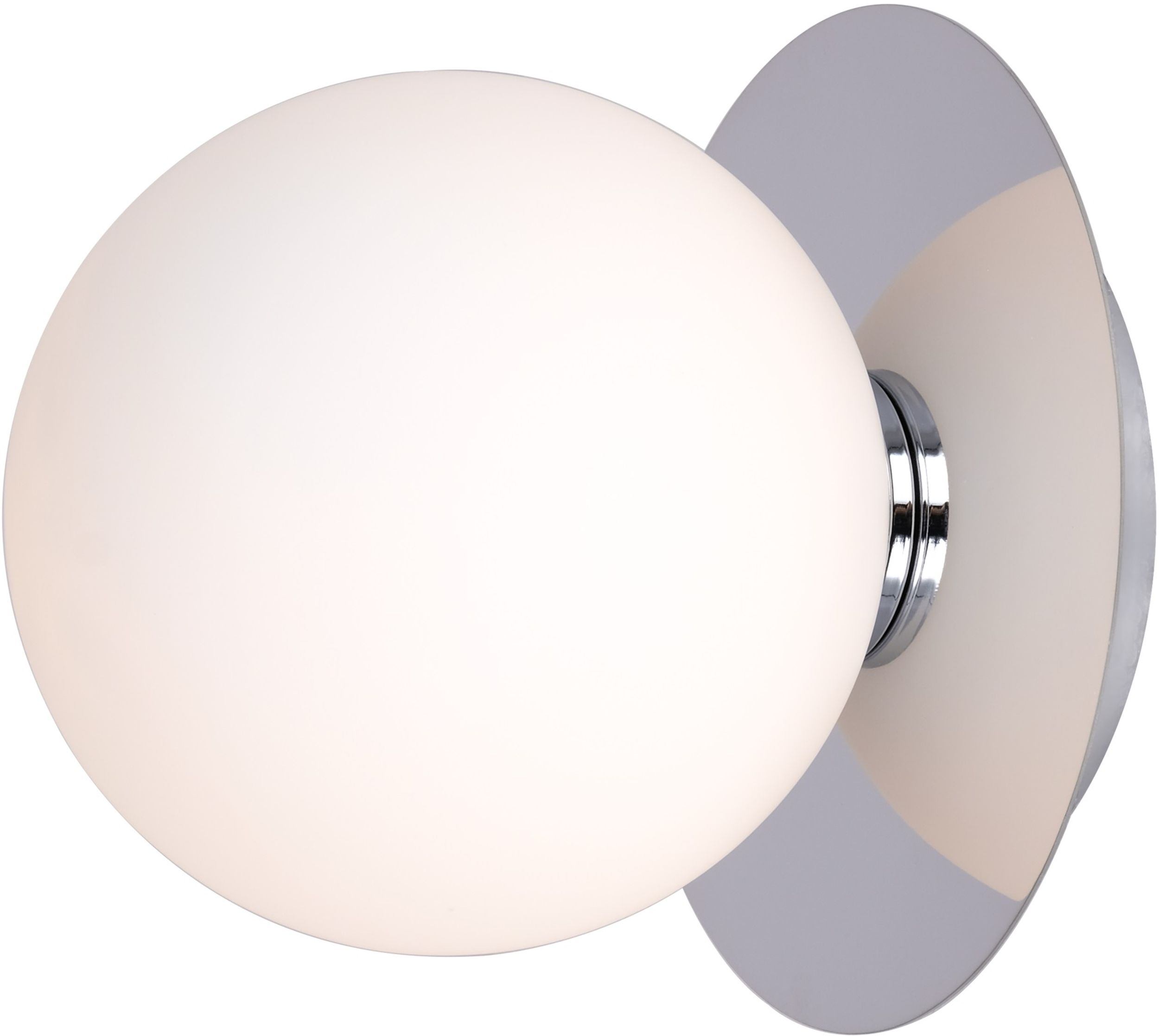 CosmoLight Cape Town kinkiet 1x7 W biały-srebrny W01766CH