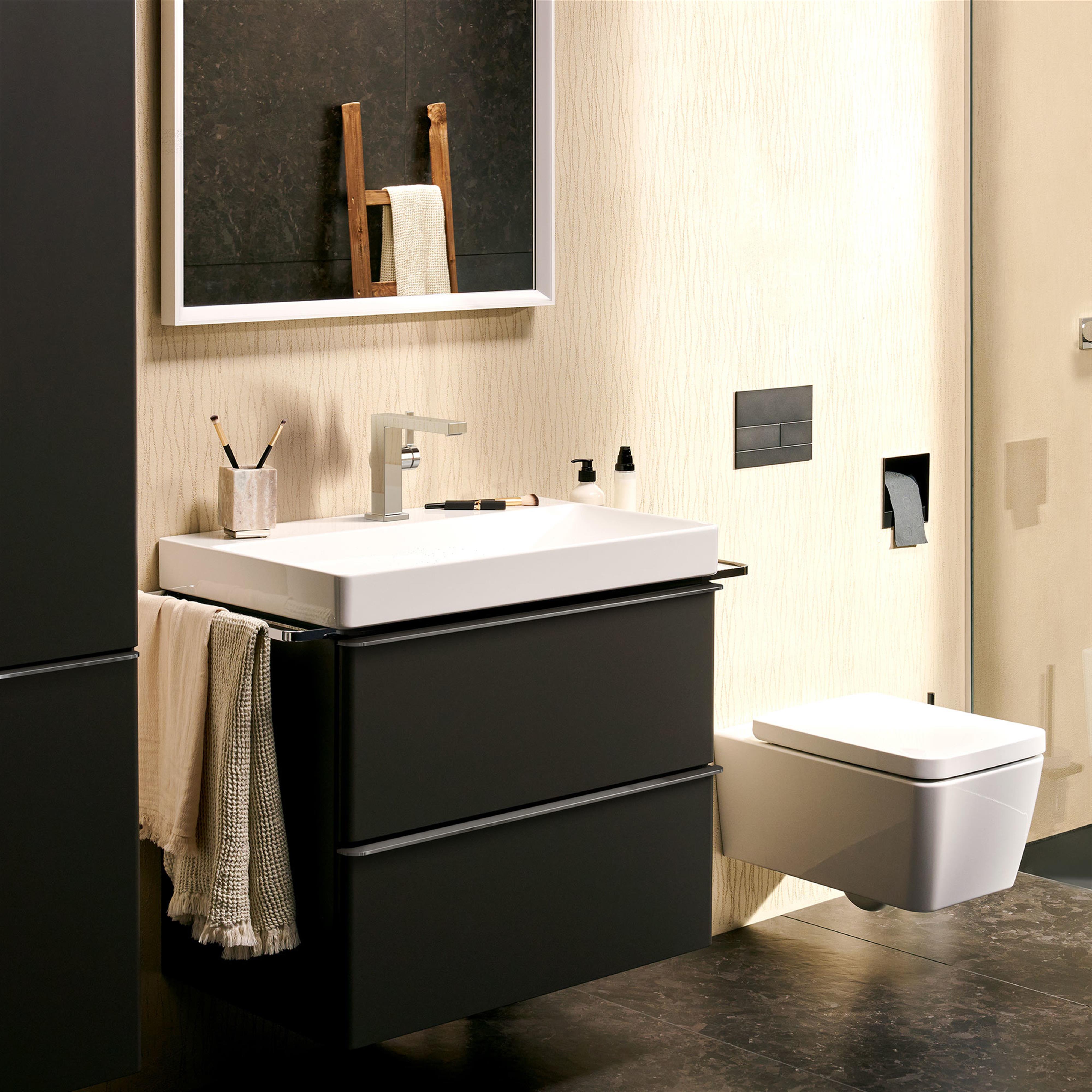Hansgrohe Tecturis E bateria umywalkowa stojąca chrom 73020000