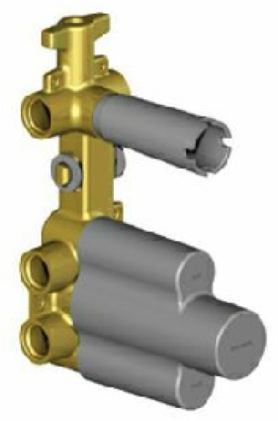 Zucchetti element podtynkowy baterii R97820 - Wysyłka w 24h