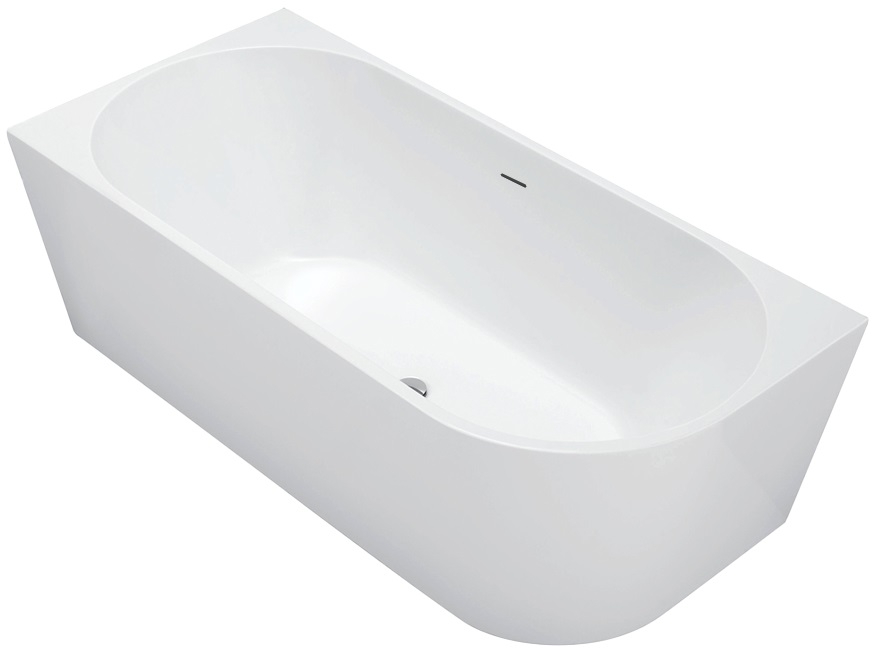 Rea Sydney wanna narożna 169x79,5 cm prostokątna biała REA-W8802 - Wysyłka w 24h