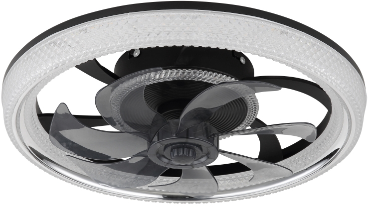 Globo Lighting Cirilla lampa podsufitowa 1x30 W czarna 03644